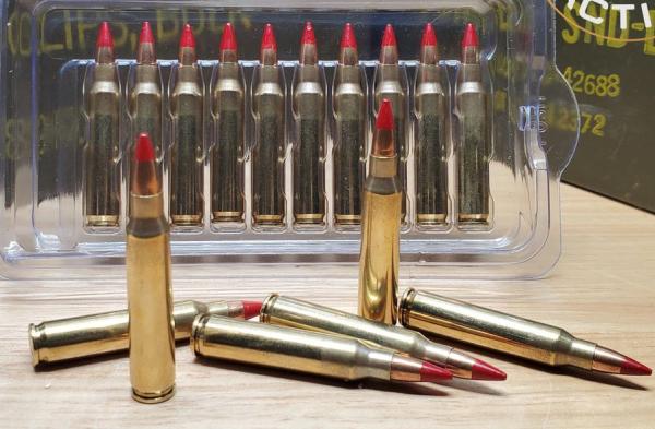 .223/5.56 Tracer Ammo, Red Trace - 100rds