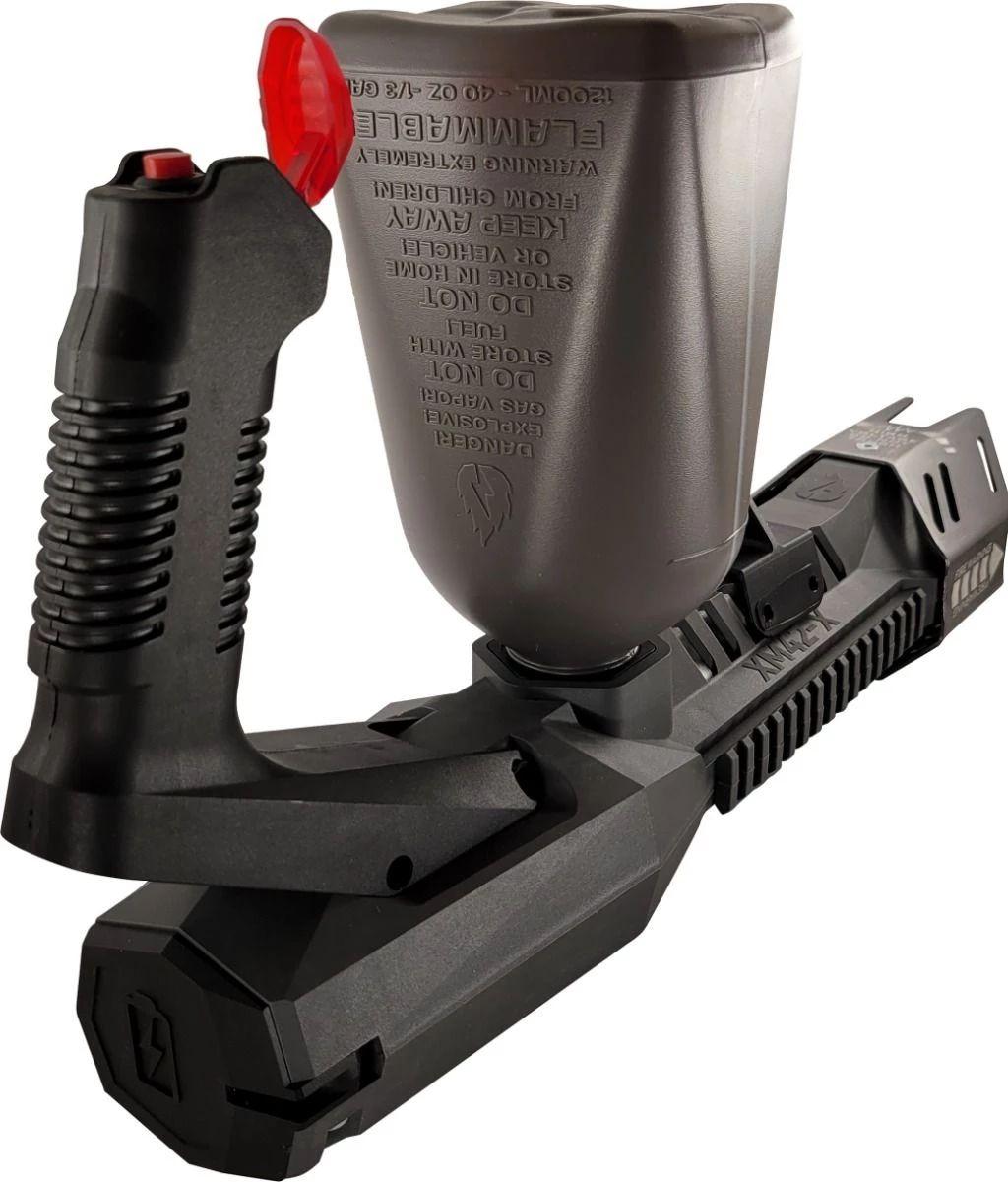 Flamethrower, XM42-X, Stealth Gray