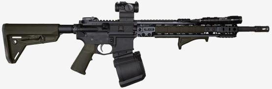 Magpul M-LOK AFG - Angled Foregrip, Olive Drab Green