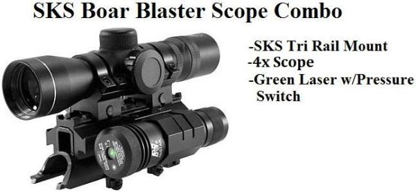 SKS Boar Blaster Scope Combo