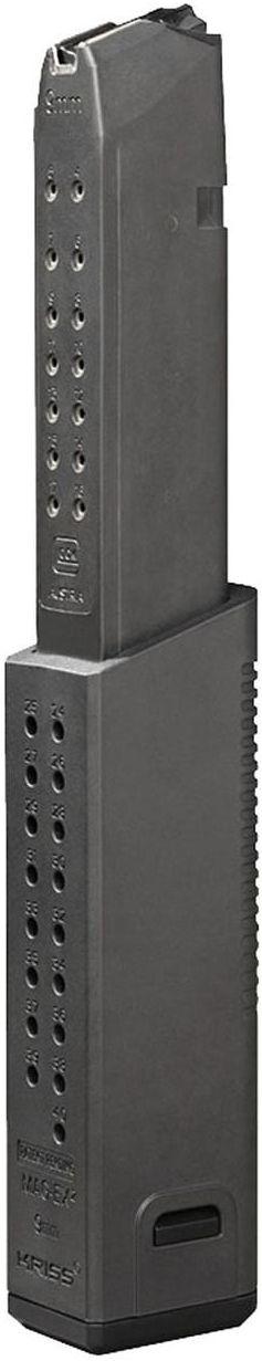 Kriss Magazine, Glock 9mm, 40 Round Capacity Black