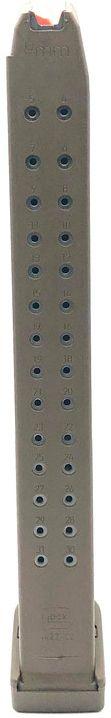 Factory Glock G17/G18/G19/G19X/G26/G34/G45/G49 9MM 33rd Magazine, FDE/TAN