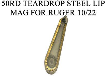 Ruger 10/22 .22LR 50rd Teardrop Style Magazine