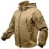 Concealed Carry Soft Shell Tactical Jacket Coyote Brown - Large