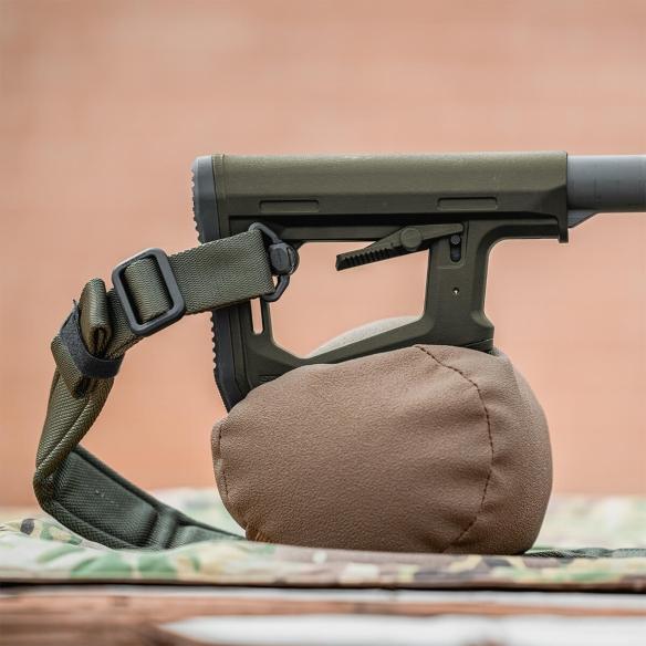 Magpul DT-PR Stock, Olive Drab Green, Mil-Spec, Carbine (Dual Tension/Precision Rifle variant)