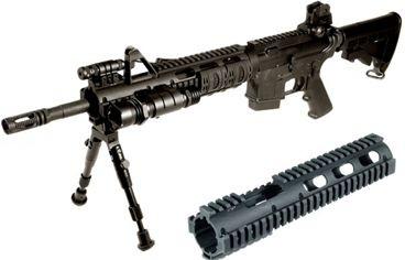 AR-15/M-4 Carbine 16" Quad Rail System with Free Float Extension