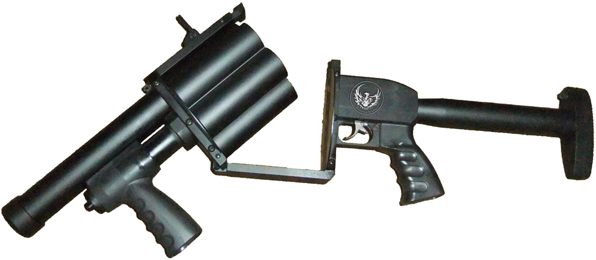 37mm Rotary Flare Launcher, 6 Shot