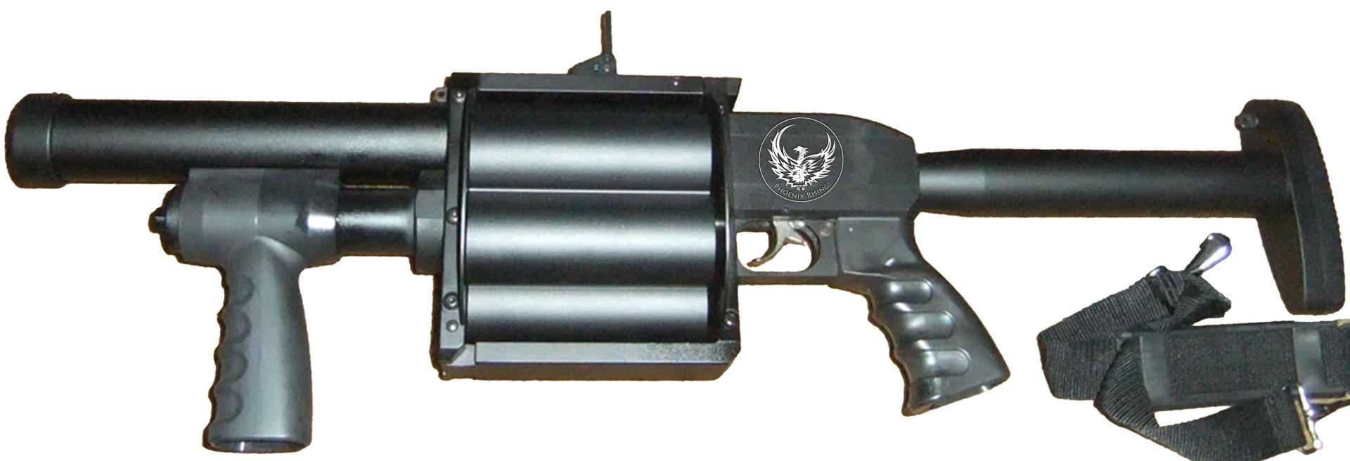 37mm Rotary Flare Launcher, 6 Shot