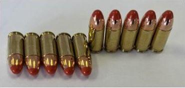 9mm Orange Tracer Ammo - 50rds