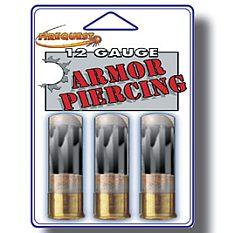 12 GA. Armor Piercing Ammo, 3 pack