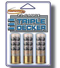 12 GA Triple Decker Ammo, 3 pack