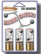12 GA. Macho Gaucho, 3 pack