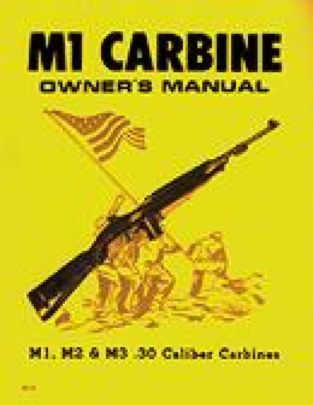 M1 Carbine Owner's Manual