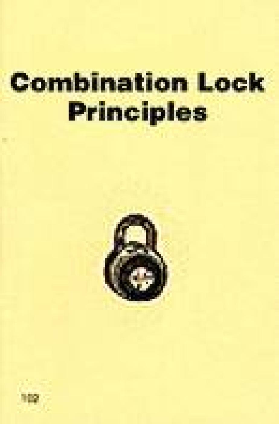 Combination Lock Principles