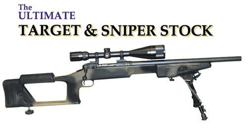The Ultimate Target & Sniper Stock by Choate, Remington ADL Short Action, Camo