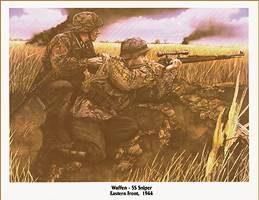 Waffen - SS Sniper Poster