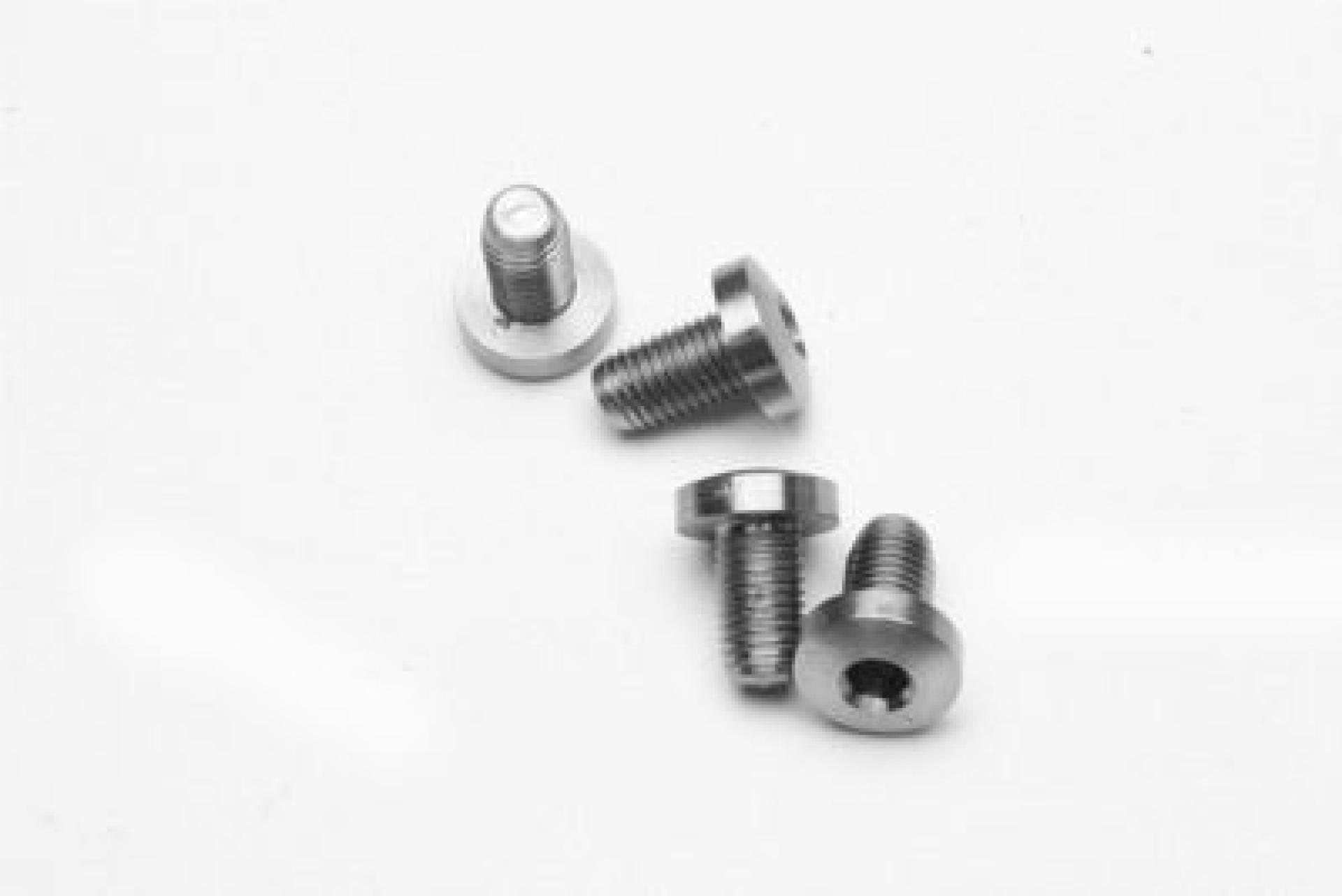 Wilson Combat Hex Head Grip Screws, Stainless, Package of 4, 1911