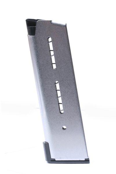 1911 .45ACP, Compact/Officers Model, 8rd Magazine with Lo-Profile OM Steel Base Pad