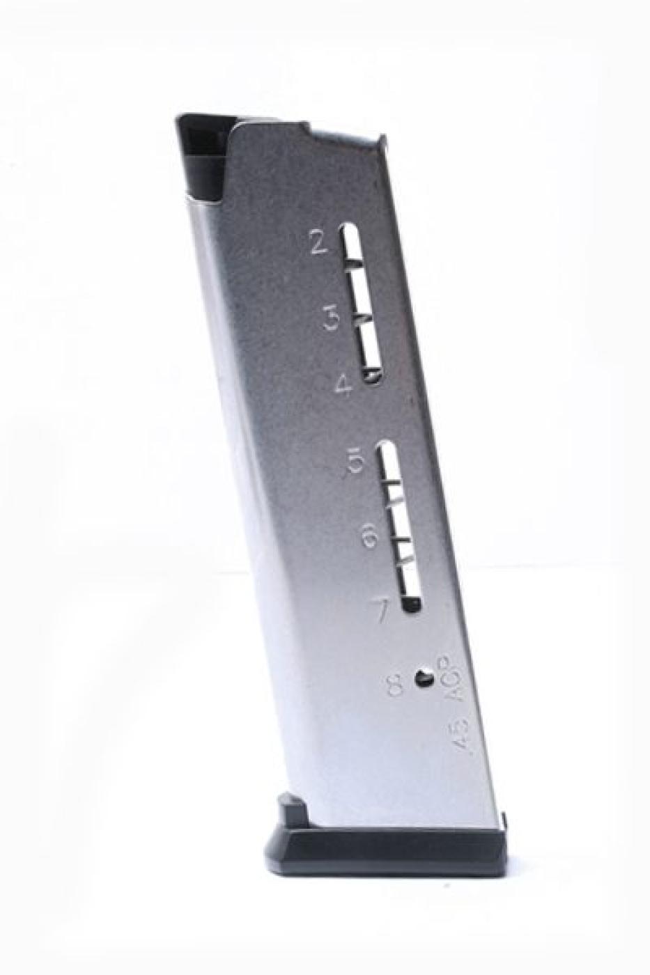 1911 Elite Tactical, .45ACP, Full-Size, 8rd Magazine with ETM Base Pad