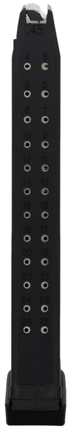 Glock .45 ACP 26rd Magazine for G21, G30, G41 and Ruger LC 45 Carbine