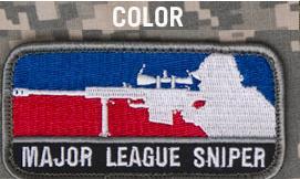 Major League Sniper, Patch in Color