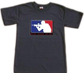 Shirt, Major League Infidel, Adult XXL, Black