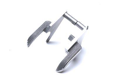 Wilson Combat Ambidextrous Thumb Safety, Tactical Levers, Stainless, 1911