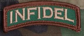 Infidel Tab Patch, (Forest Cam in Color)