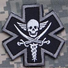 Tactical Medic Patch, (Swat in Color)