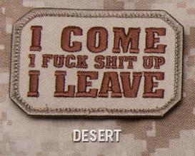 I Come, Patch in Desert