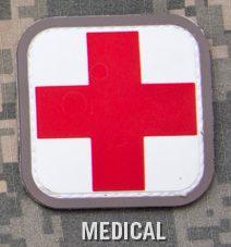 Medic Square Patch in Color