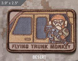 Flying Trunk Monkey Patch in Desert