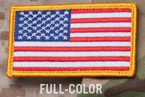 US Flag Patch in Color