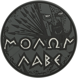 MOLON LABE PVC VELCRO PATCH IN SWAT