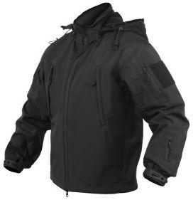 Concealed Carry Soft Shell Tactical Jacket - Large