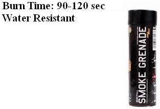 Wire Pull Smoke Grenade - White