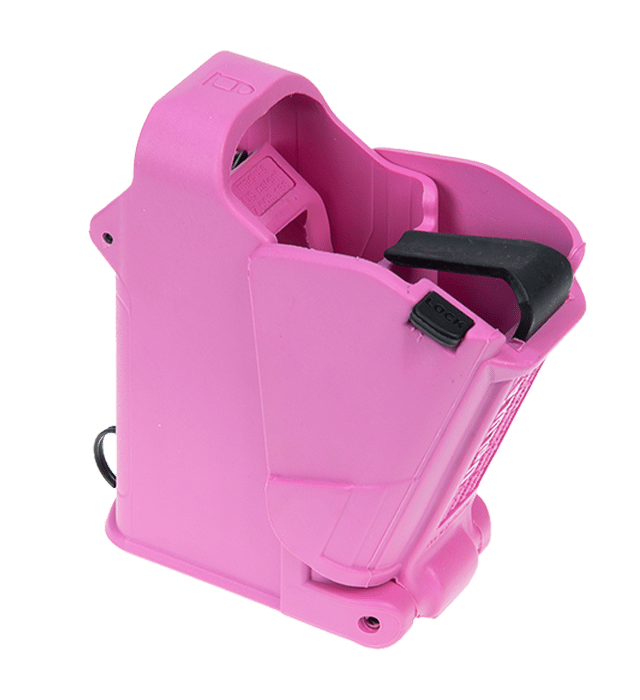 UpLULA® Universal Pistol magazine Loader/UnLoader, PINK, 9mm, .357SIG, .40S&W, .45ACP, 10mm